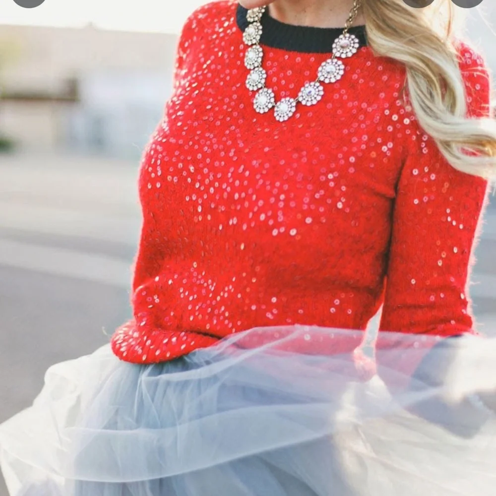 COPY - J. Crew sequin sweater